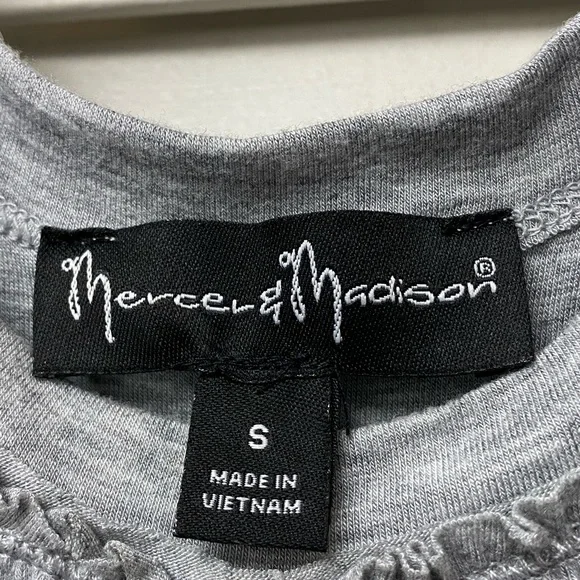 🩶Mercer & Madison • gray dress • S • EUC - Picture 5 of 6